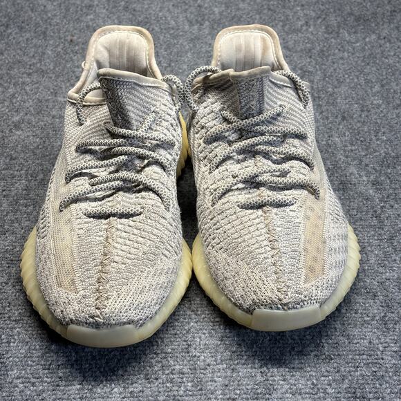 adidas Yeezy Boost 350 V2 Sesame EF2305 Sneakers Mens 8 Gray Knit main image 10